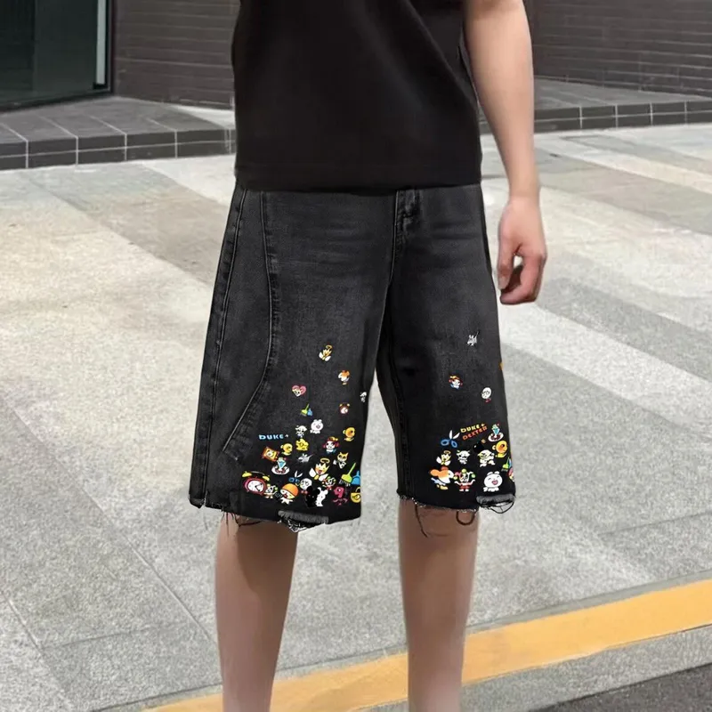 DUKE+DEXTER Denim Shorts Unisex-3
