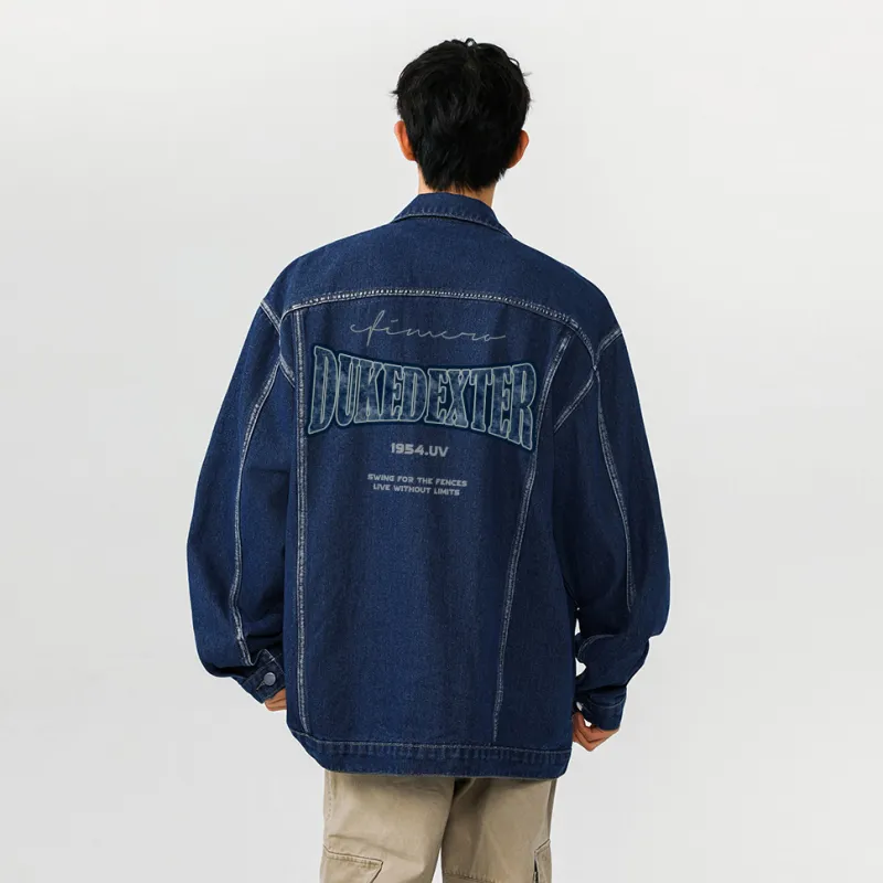 DUKE+DEXTER Denim Jacket Unisex-5