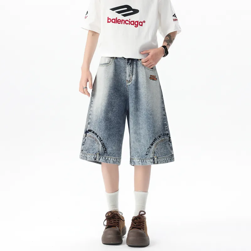 DUKE+DEXTER Denim Shorts Unisex-2