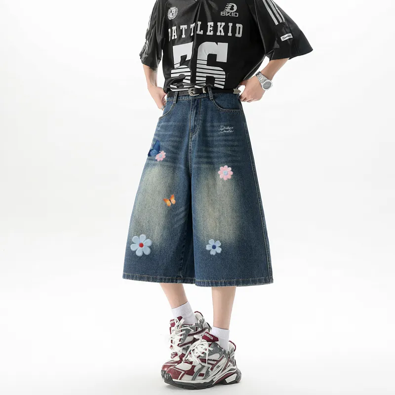 DUKE+DEXTER Denim Shorts Unisex-14