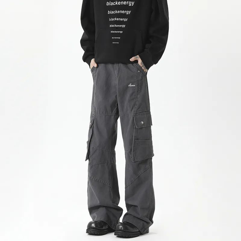 DUKE+DEXTER Cargo Pants Unisex Gray-3