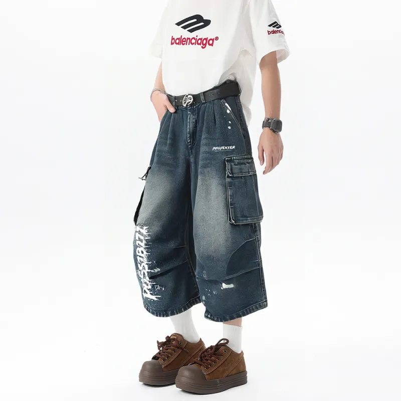 DUKE+DEXTER Denim Shorts Unisex Blue-3