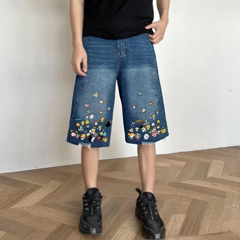 DUKE+DEXTER Denim Shorts Unisex-12