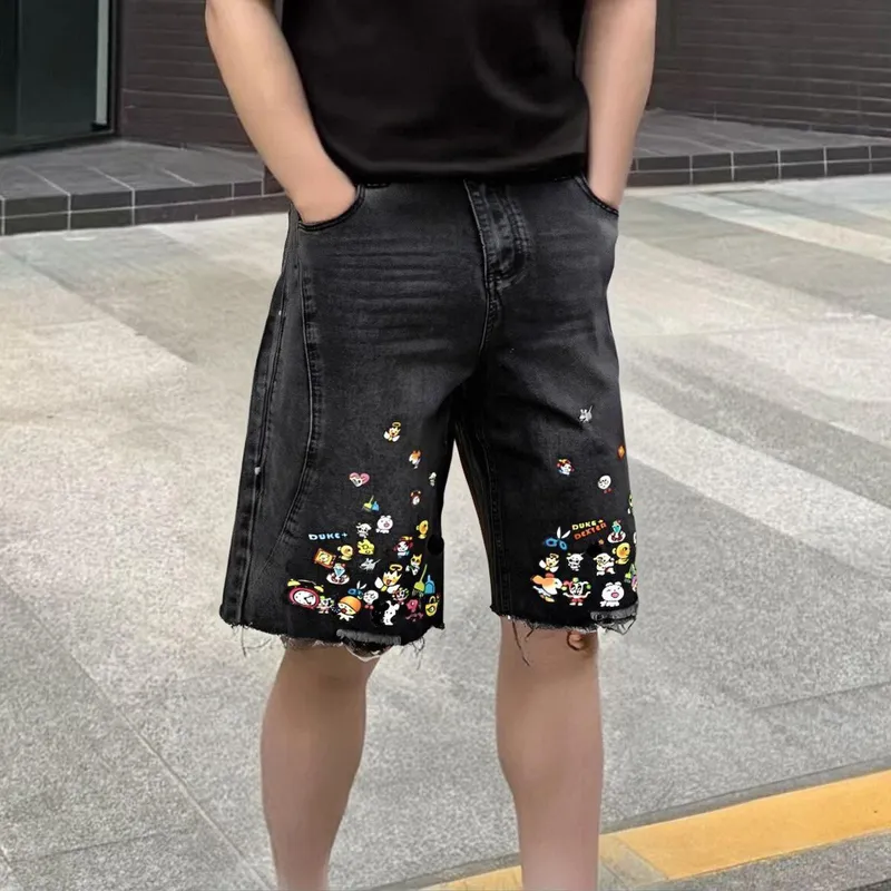 DUKE+DEXTER Denim Shorts Unisex-2