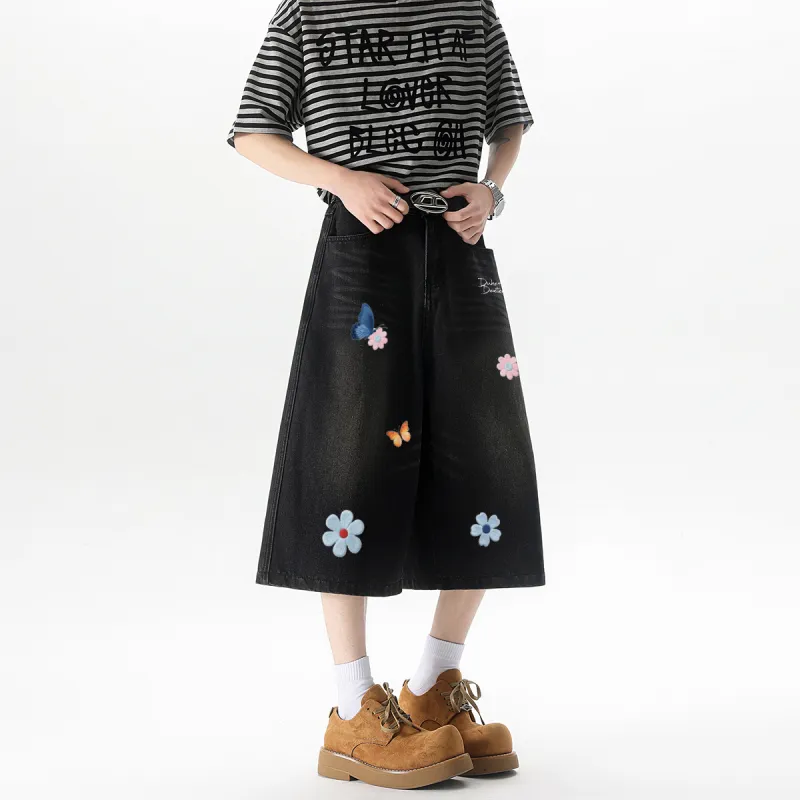DUKE+DEXTER Denim Shorts Unisex-4
