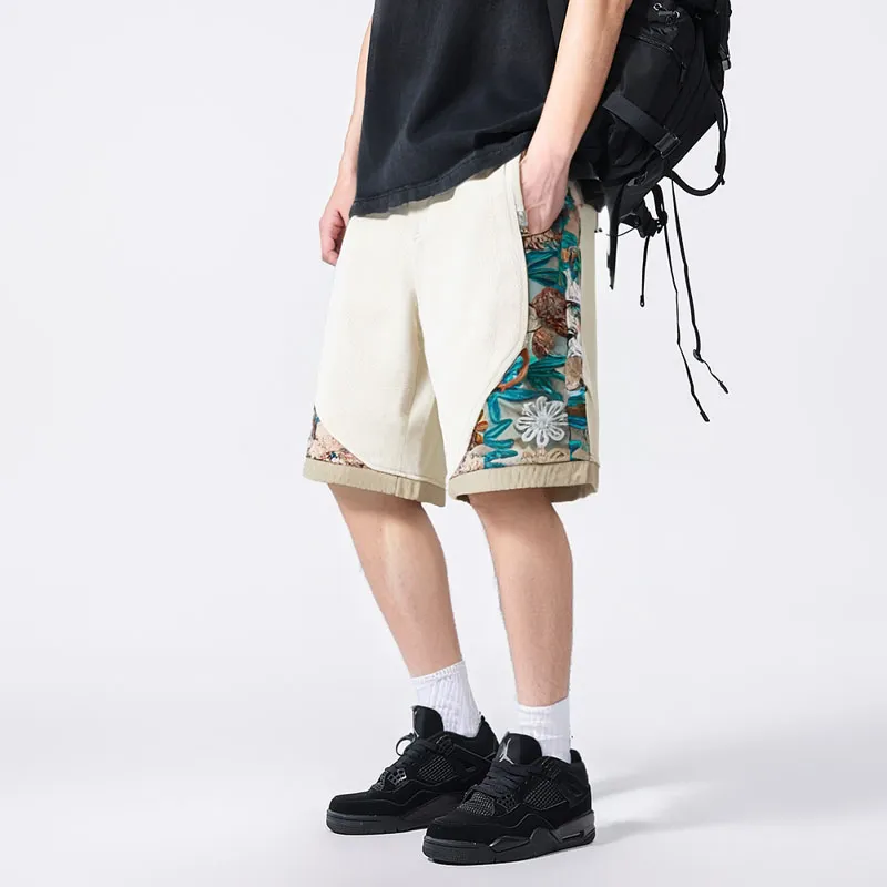 DUKE+DEXTER Casual Shorts Unisex Ecru-3