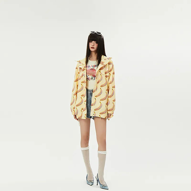 LALABOBO Trench Coat Women's Yellow-2