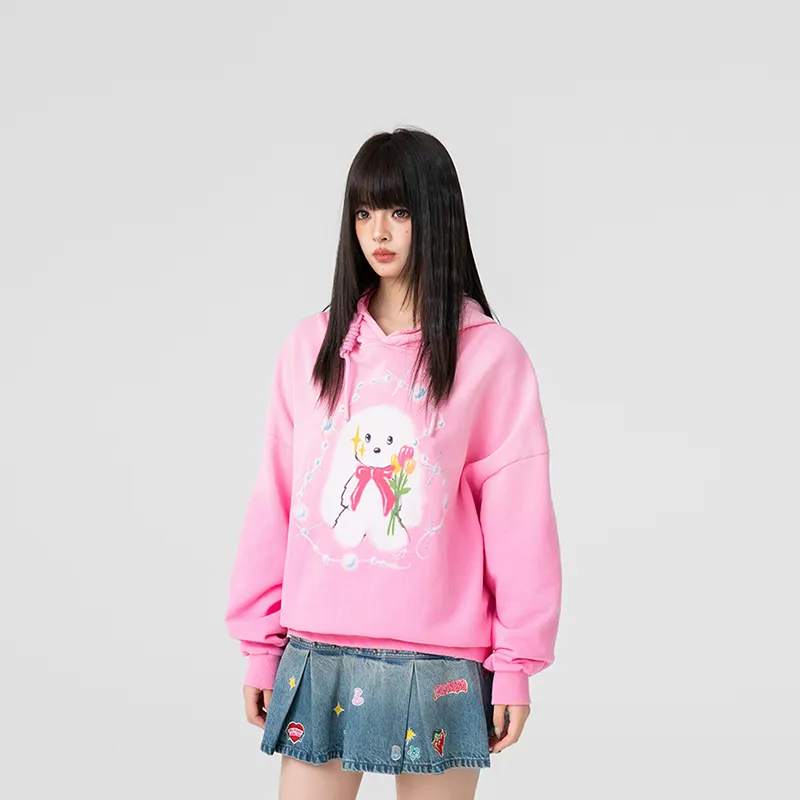 LALABOBO Sweatshirt Women's Pink-3