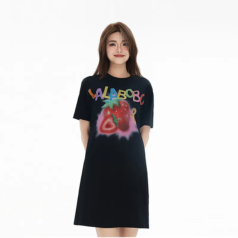 LALABOBO Short Sleeved Dress Women's-3
