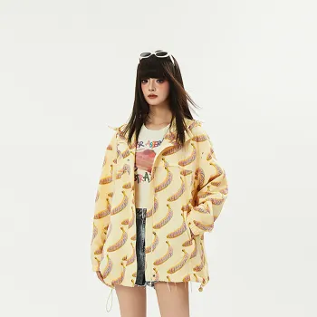 LALABOBO Trench Coat Women's Yellow