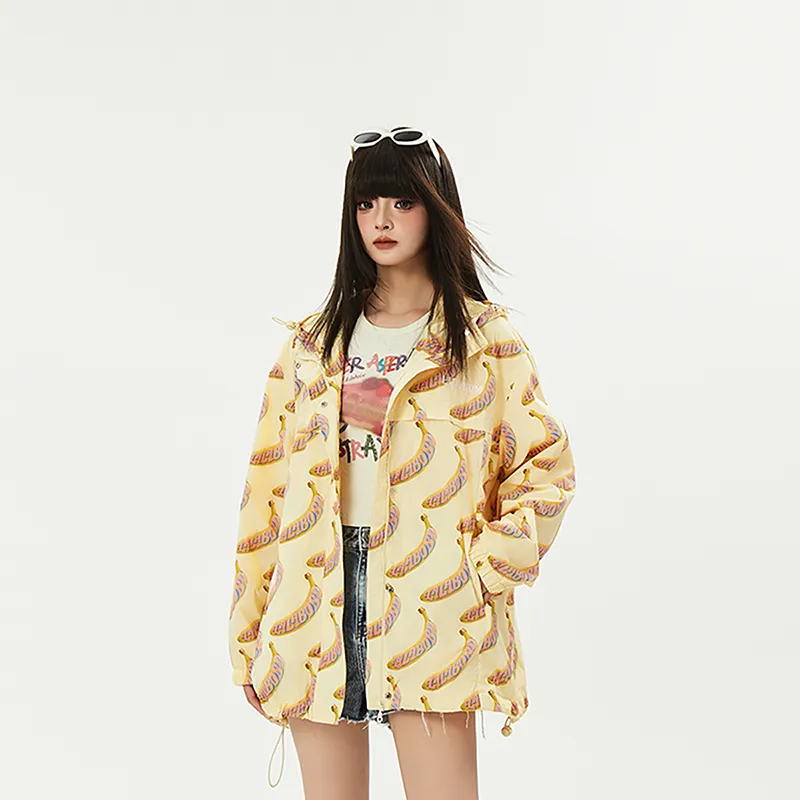 LALABOBO Trench Coat Women's Yellow-0