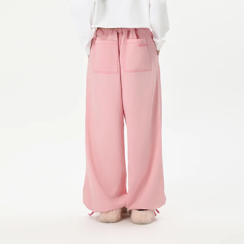 LALABOBO Casual Pants Women's Pink-3