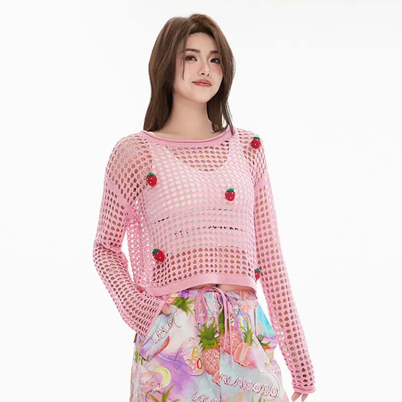 LALABOBO Knitwear Women's Pink-2