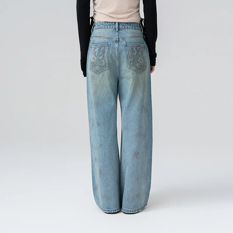 LALABOBO Jeans Women's Denim Blue-6