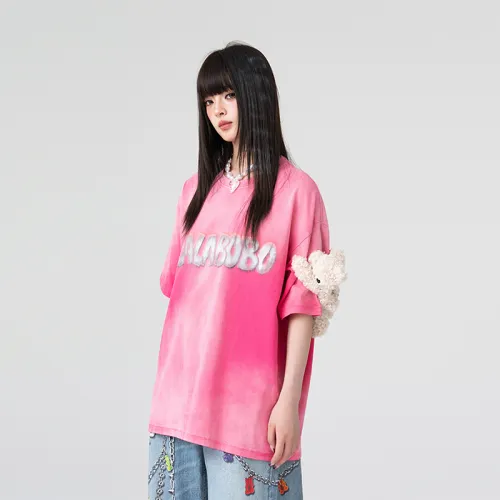 LALABOBO T Shirts Women's Pink