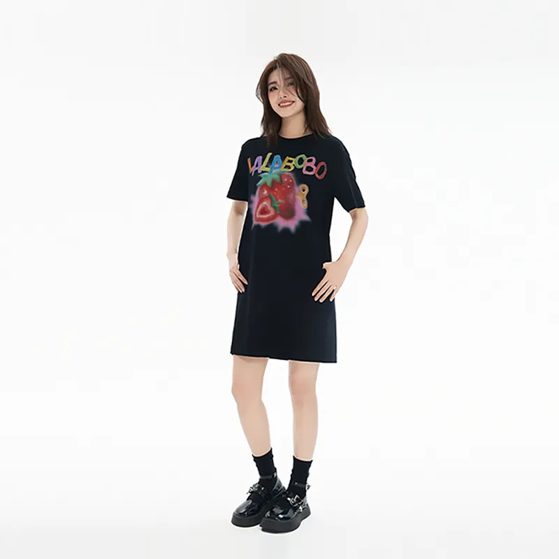 LALABOBO Short Sleeved Dress Women's-5