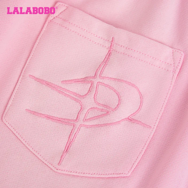 LALABOBO Casual Pants Women's Pink-3