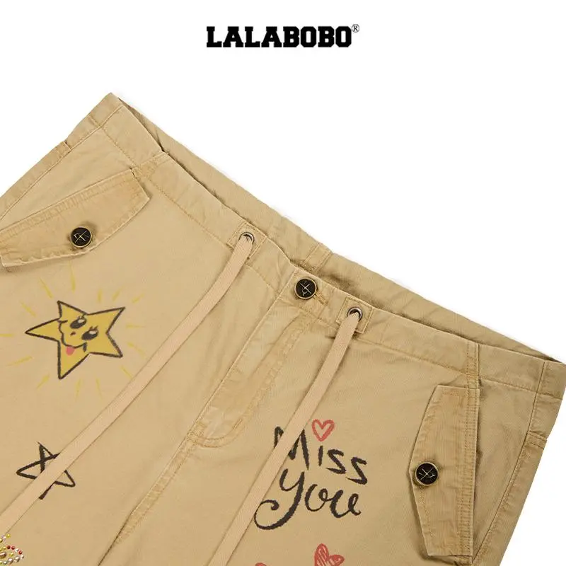 LALABOBO Jeans Unisex Khaki-2