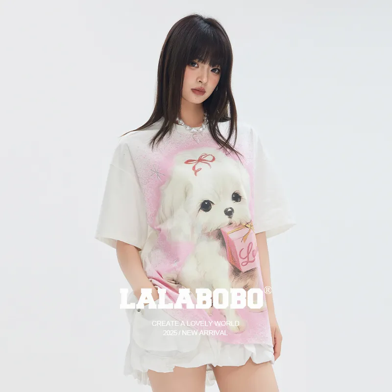 LALABOBO T Shirts Women's-5