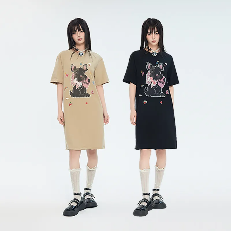 LALABOBO Short Sleeved Dress Women's-7