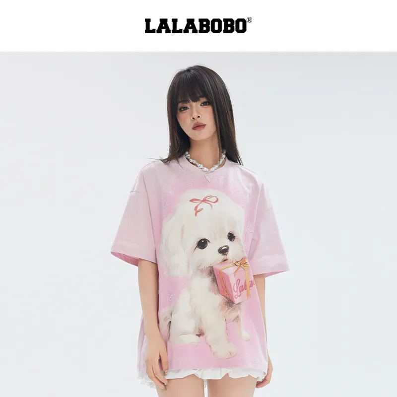 LALABOBO T Shirts Women's-7