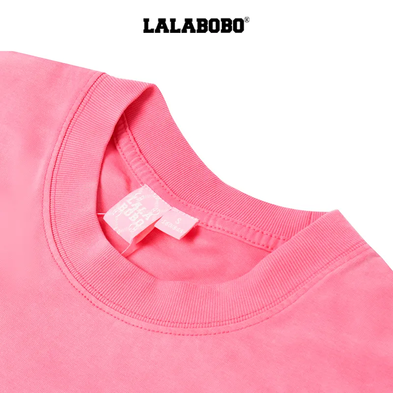 LALABOBO T Shirts Women's Pink-3