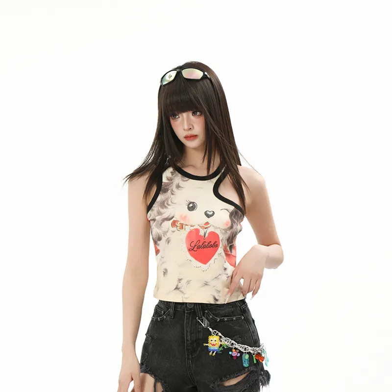 LALABOBO Tank Tops Women's Ecru-4