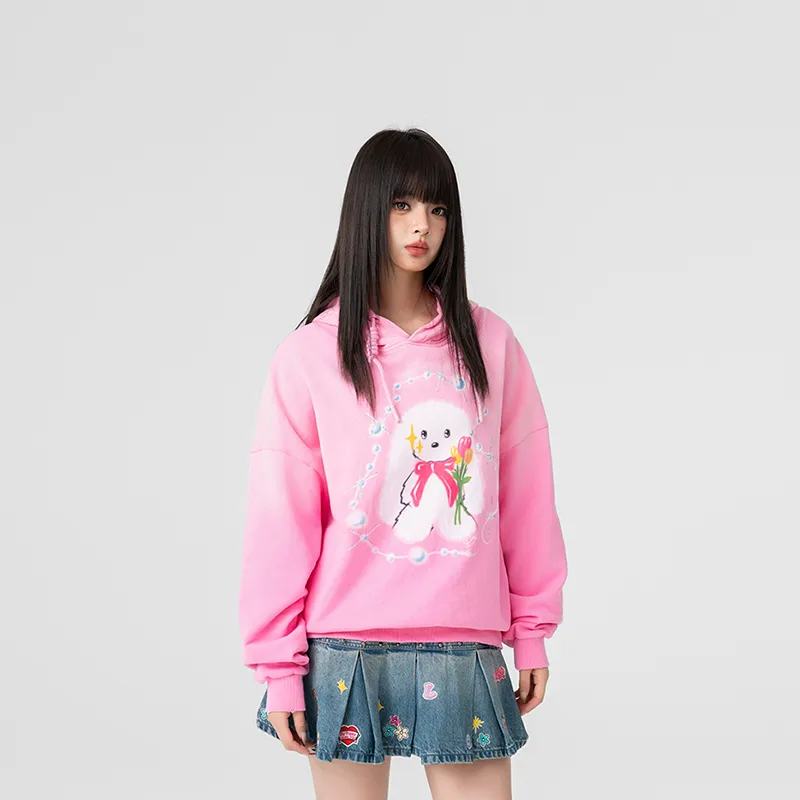 LALABOBO Sweatshirt Women's Pink-4