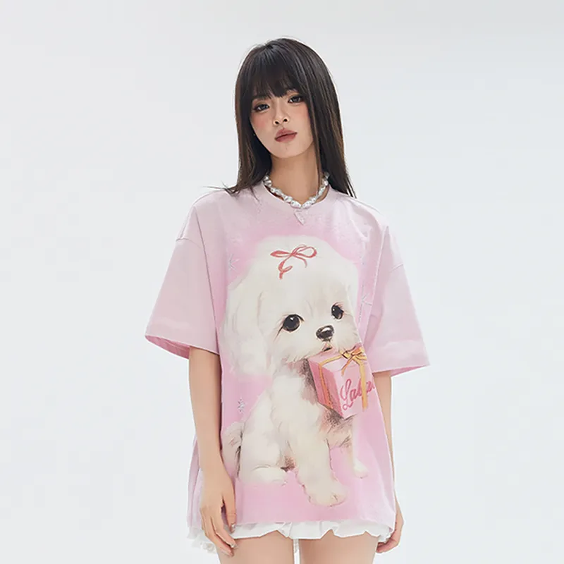 LALABOBO T Shirts Women's-2