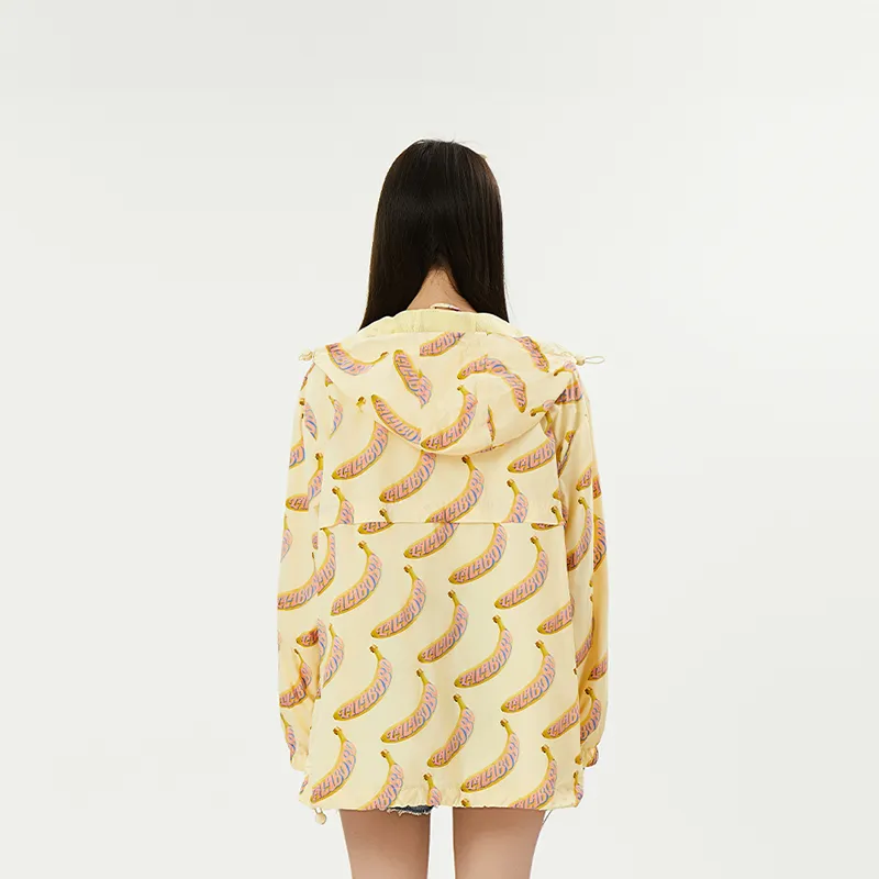 LALABOBO Trench Coat Women's Yellow-1