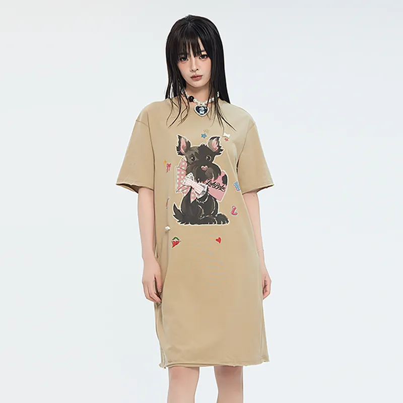 LALABOBO Short Sleeved Dress Women's-1