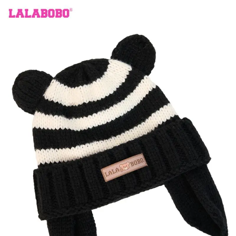 LALABOBO Polyester Beanies Unisex-3