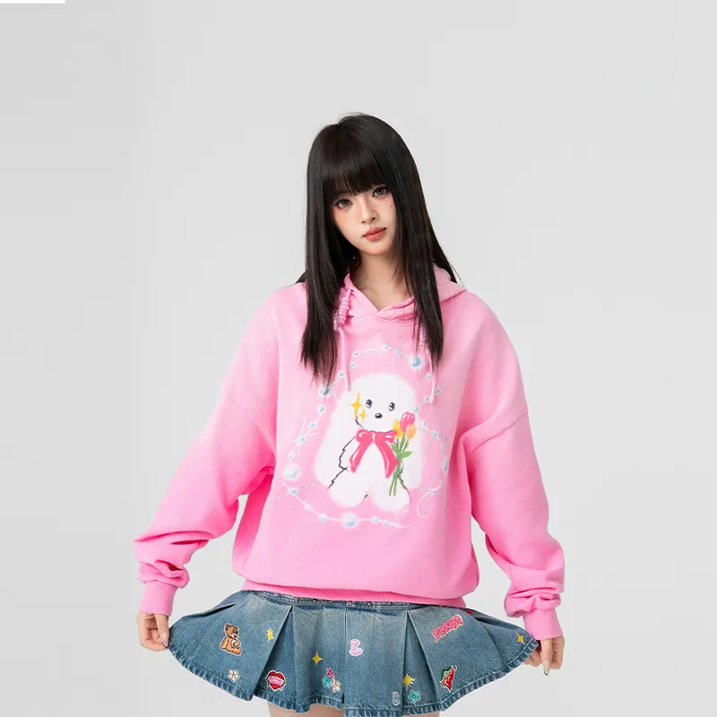 LALABOBO Sweatshirt Women's Pink-2