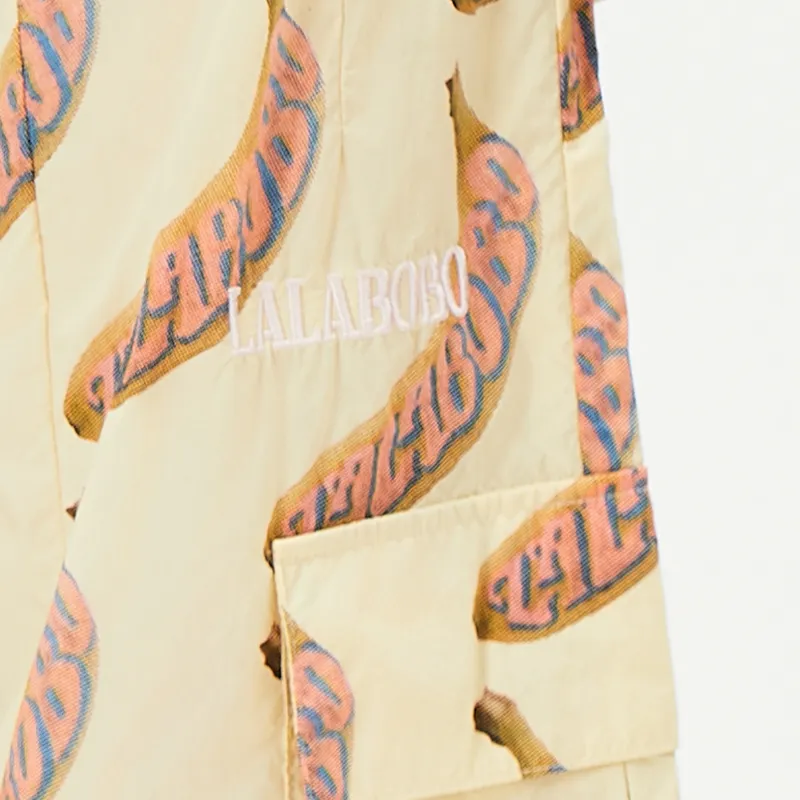 LALABOBO Casual Pants Women's Yellow-4