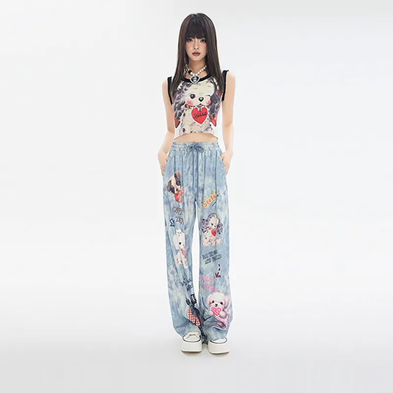 LALABOBO Jeans Women's Blue-3