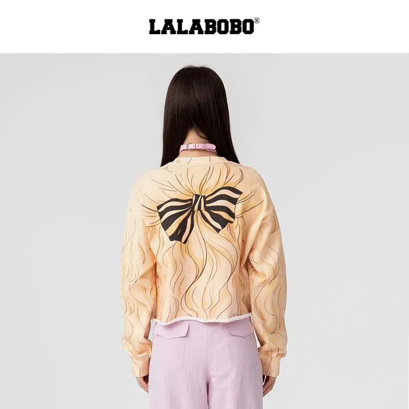LALABOBO Sweatshirt Women's Yellow-2