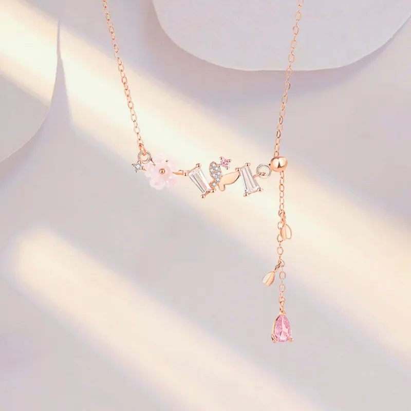 XIXINGPO S925 Silver Necklaces Women's-3