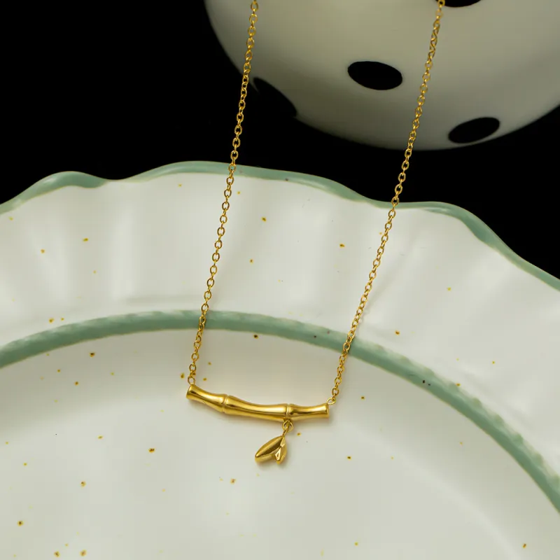 XIXINGPO Titanium Steel Necklaces Women's-1