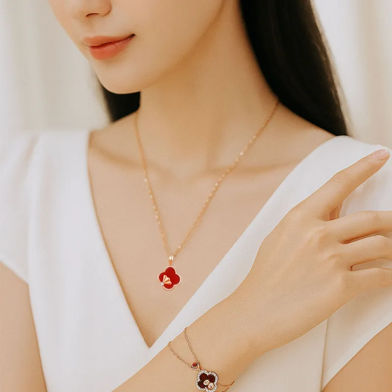 XIXINGPO S925 Silver Necklaces Women's-1