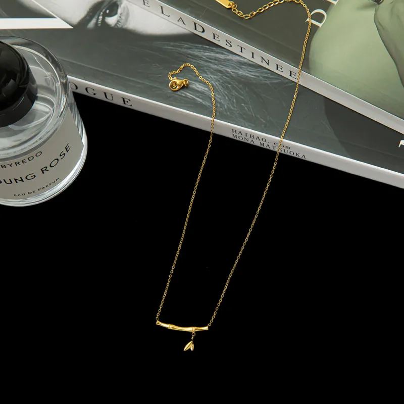 XIXINGPO Titanium Steel Necklaces Women's-3