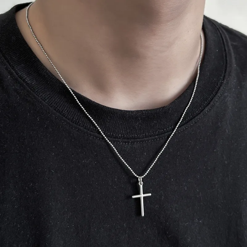 XIXINGPO Titanium Steel Necklaces Unisex-1