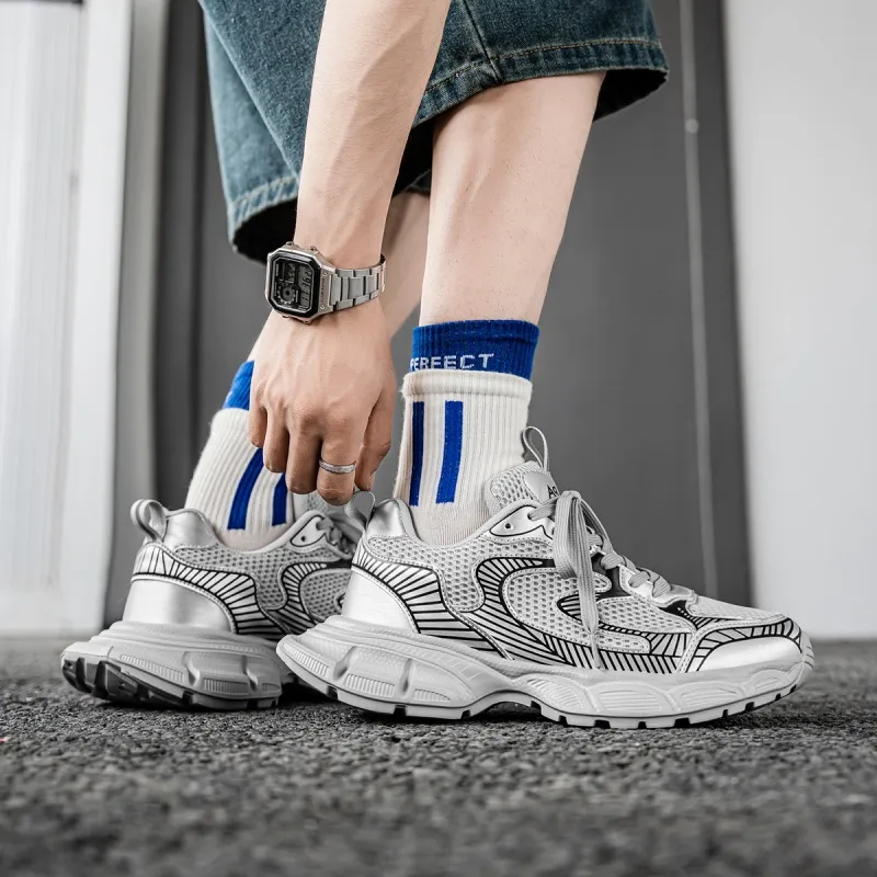 AGSDON Low Top Chunky Sneakers Men's-9