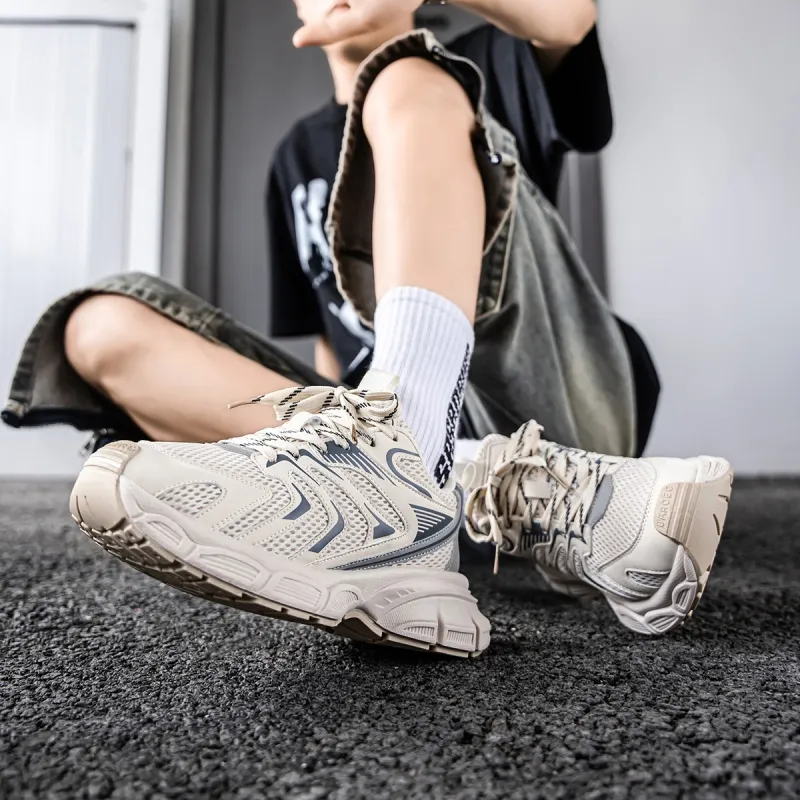 AGSDON Low Top Chunky Sneakers Men's-11