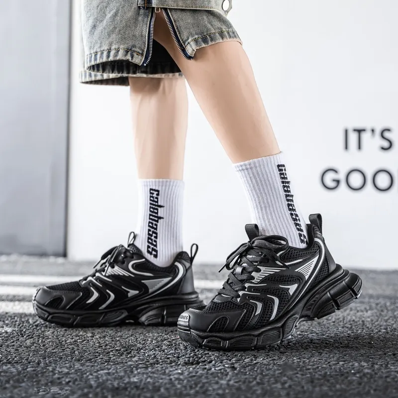 AGSDON Low Top Chunky Sneakers Men's-5
