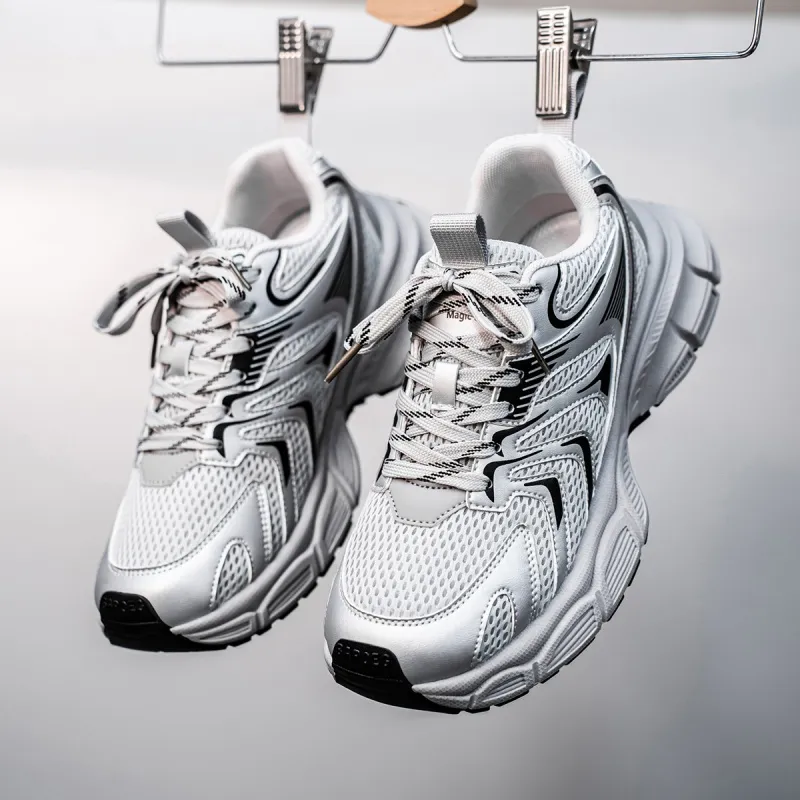 AGSDON Low Top Chunky Sneakers Men's-16