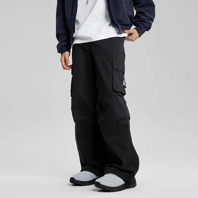 AHAH Casual Pants Men Black-5
