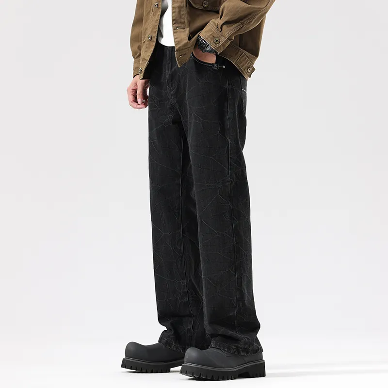 AHAH Jeans Men Black-2