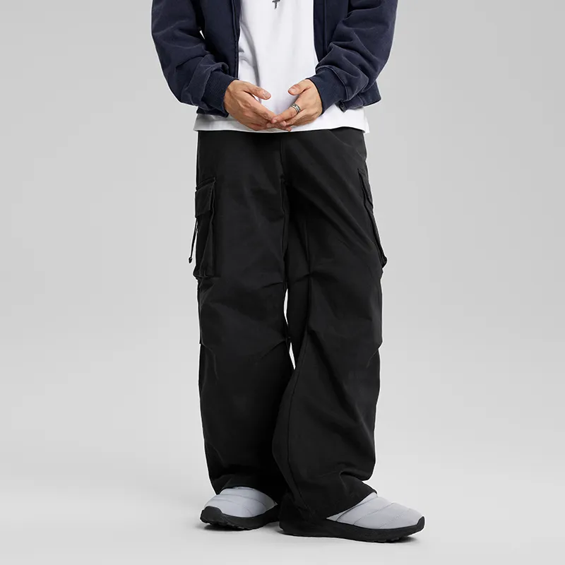 AHAH Casual Pants Men Black-3