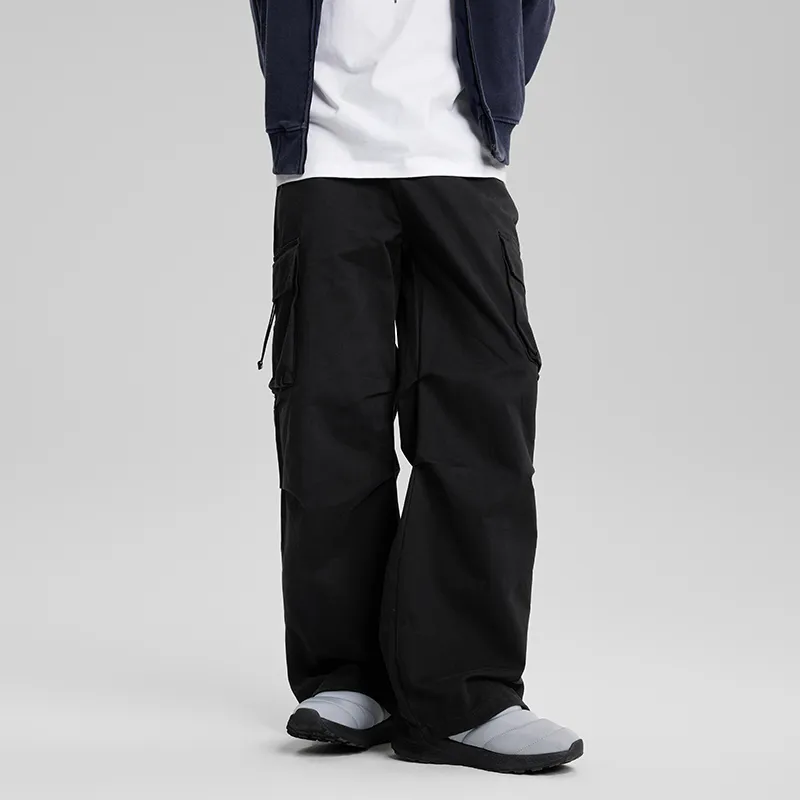AHAH Casual Pants Men Black-2