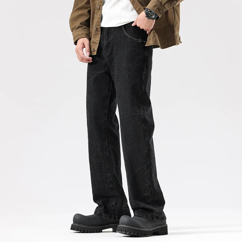 AHAH Jeans Men Black-1